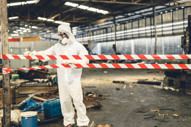 Professional Odor Removal technician working in Allendale, CA